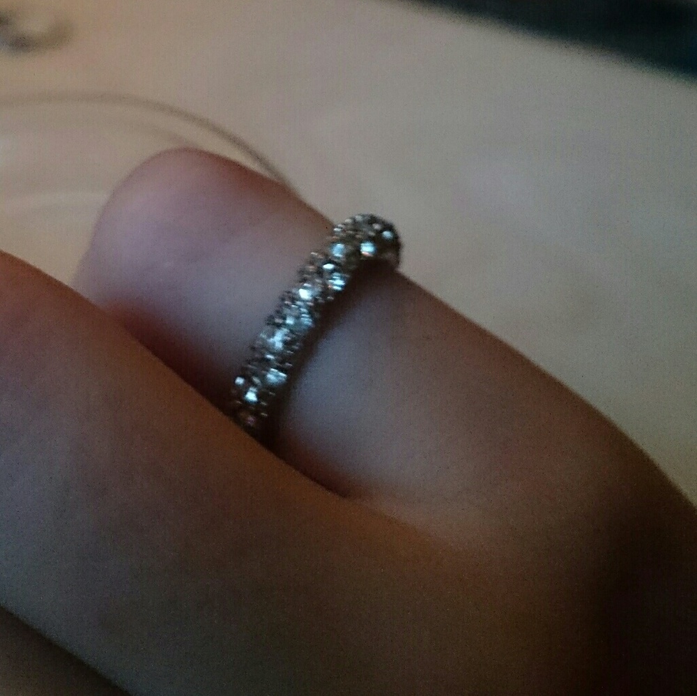 Silver Gemstone Ring